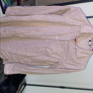 Knit stitch button up